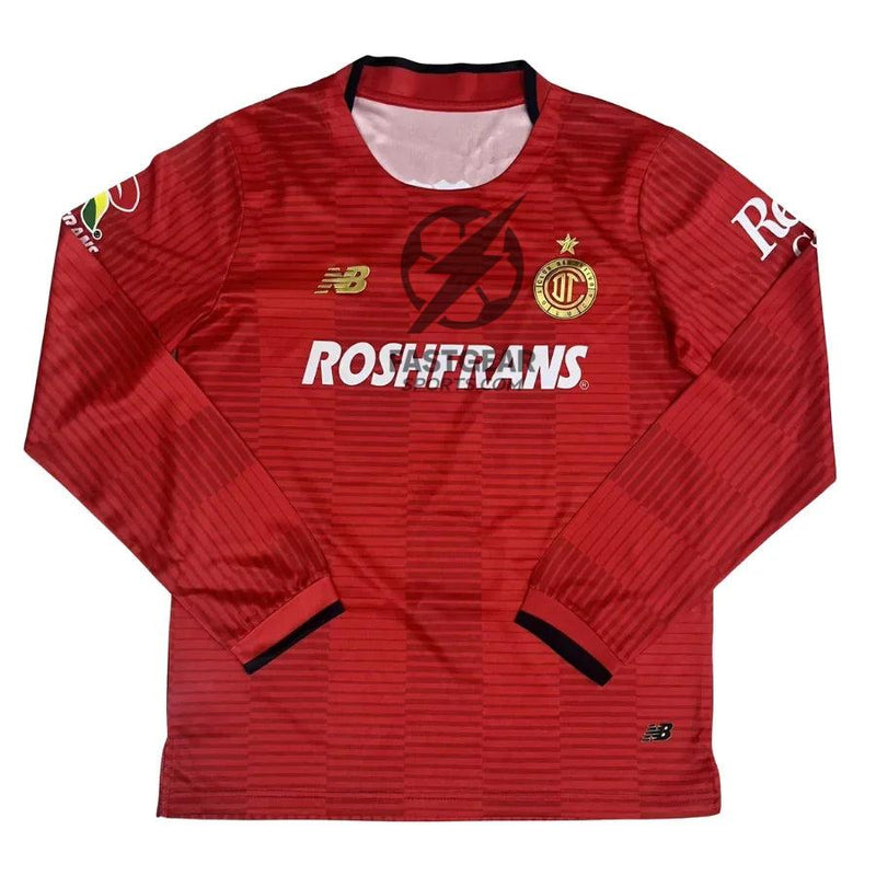 Deportivo Toluca Home Long Sleeve Fan Jersey 2025/26