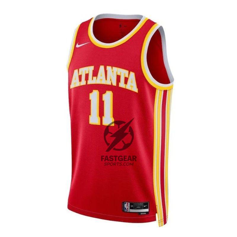 Trae Young Atlanta Hawks Unisex 2023 NBA Jersey - Icon Edition - Red