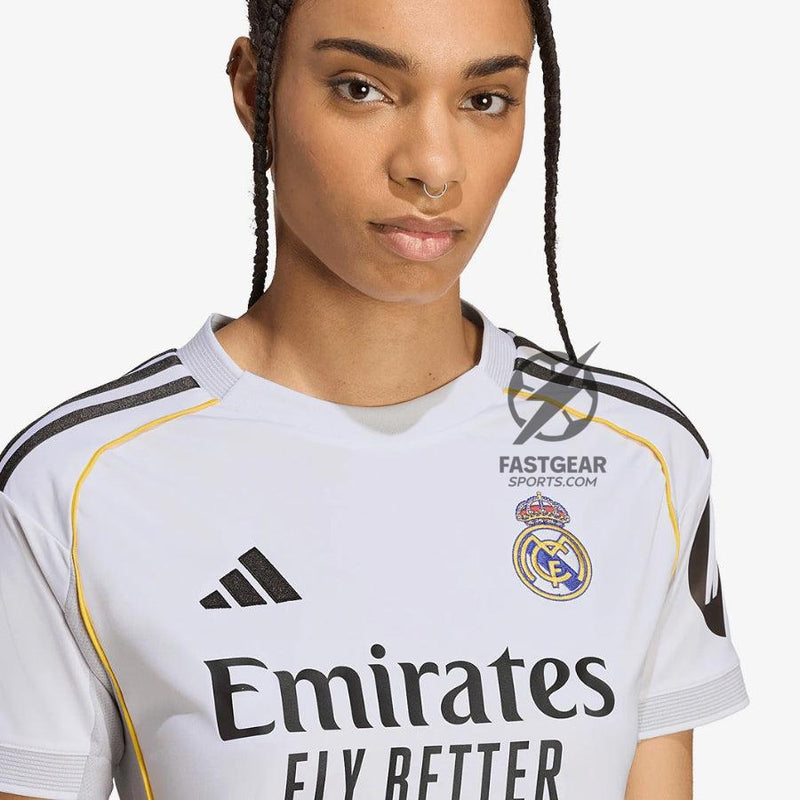 Real Madrid Home Fan Jersey Women's 2025/26