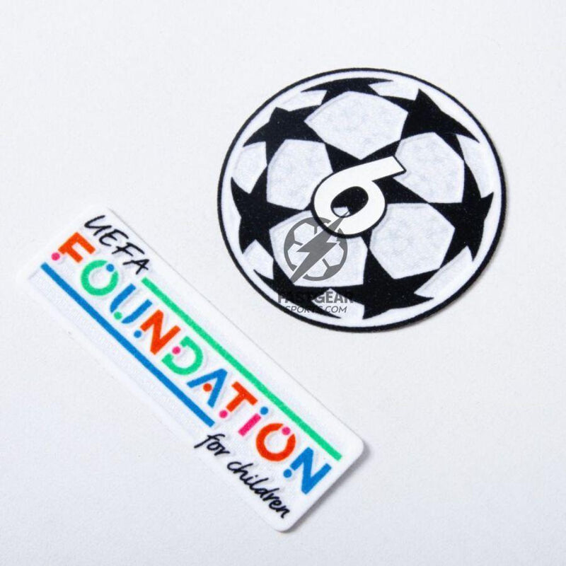 Liverpool Luis Díaz 7 Home 2024/25 Patches UCL UEFA Foundation (Official Printing)