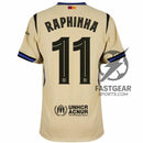 Barcelona Away Raphinha 11 Fan Jersey 2025/26 Official Printing (La Liga)