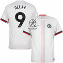Chelsea Delap 9 Away Fan Jersey 2025/26
