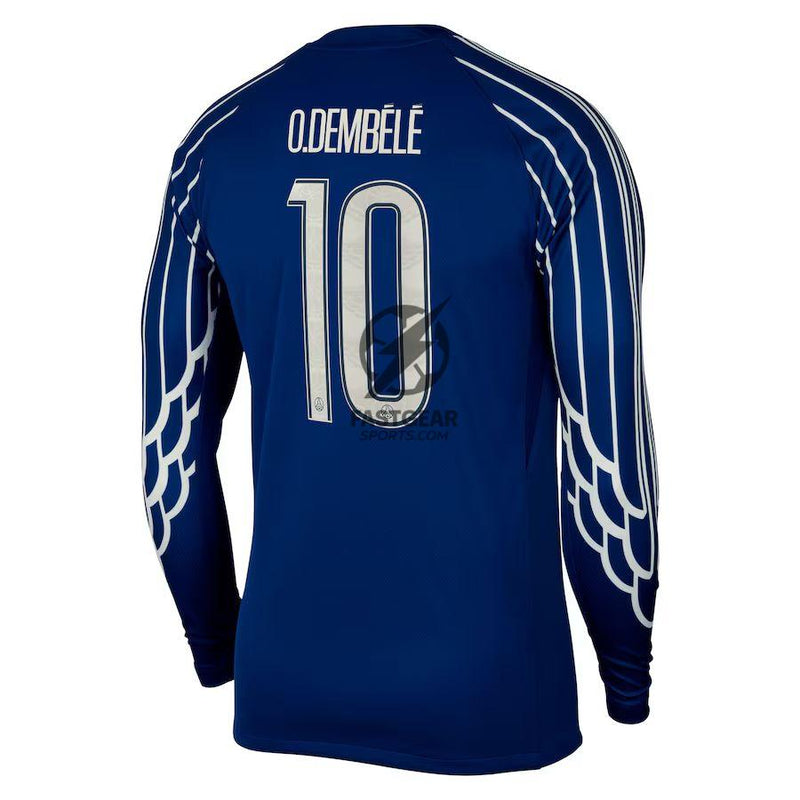 PSG Jordan O.DEMBÉLÉ Fourth Fan Jersey Long Sleeve 2024/25
