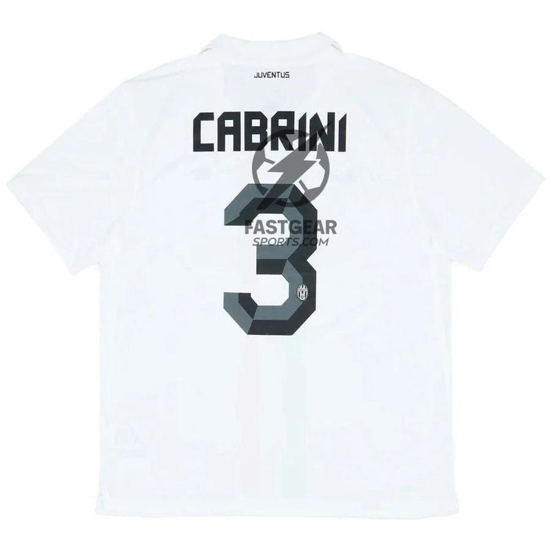 Cabrini #3 Juventus Away Retro Jersey 2010/11