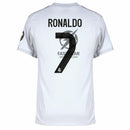Real Madrid Ronaldo 7 Home Fan Jersey 2025/26 FIFA Intercontinental Champions Patch
