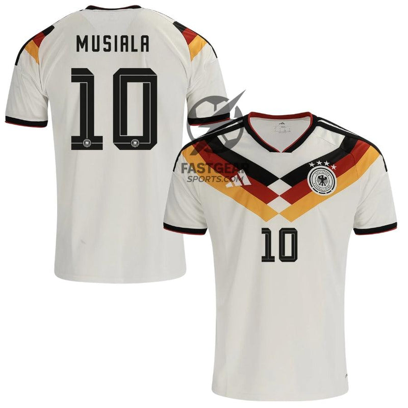 Germany Home Musiala 10 Fan Jersey Shirt 2026 World Cup