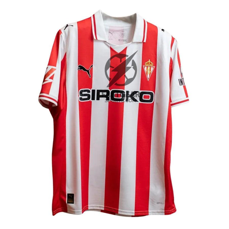 Sporting Gijón Home Fan Jersey 2025/26