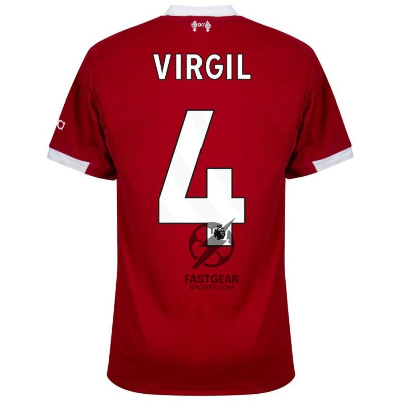 Liverpool Virgil 4 Home Fan Jersey 2025/26