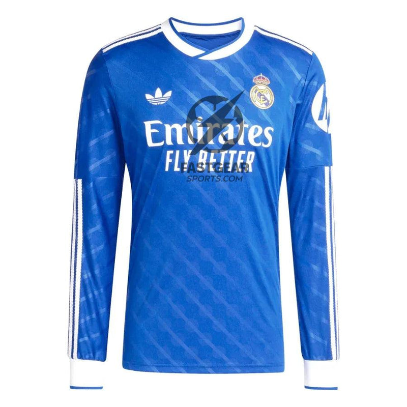 Real Madrid Third Long Sleeve Fan Jersey  2025/26 adidas Originals