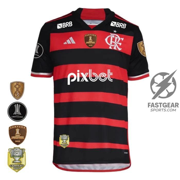 Kit 3 Jersey Flamengo Home, Away e Third 2024/25