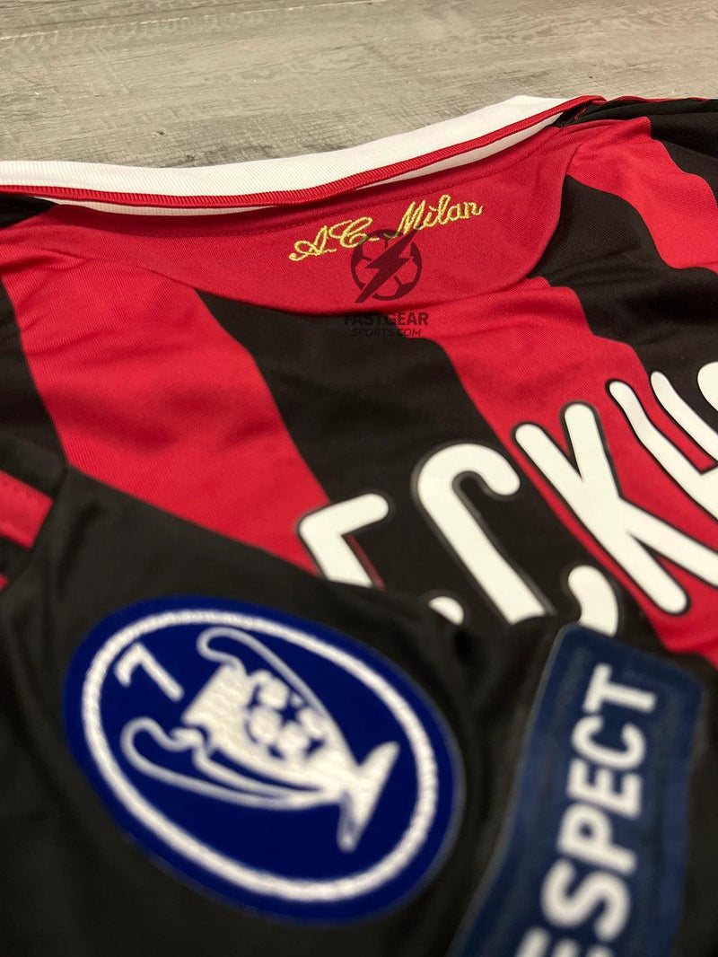 Milan Home Retro Long Sleeve 2009/10