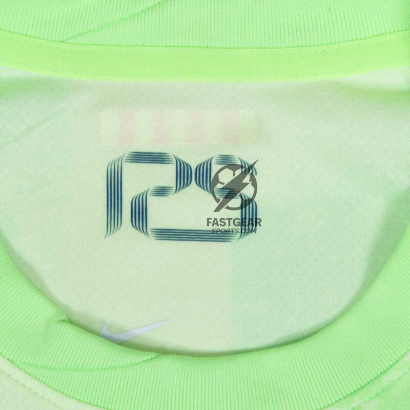 Barcelona Lewandowski 9 Third 2024/25 Patches UCL UEFA Foundation (Official Printing)