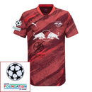RB Leipzig Fan Jersey Away 2024/25 Patches UCL UEFA Foundation (Official Printing)
