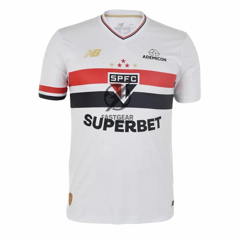 S?úo Paulo Home Fan Jersey 2025/26