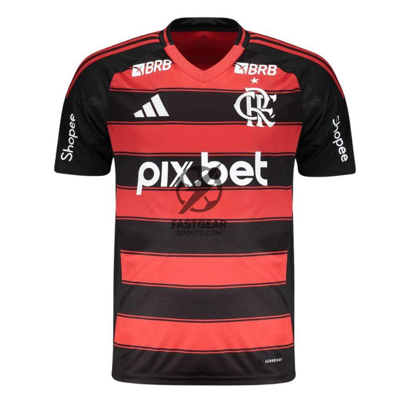 Flamengo Home Long Sleeve Fan Jersey 2025/26