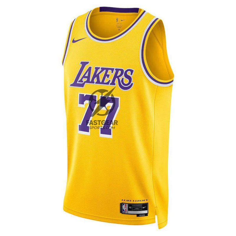 Luka Dončić - Los Angeles Lakers Icon Edition 2024 NBA Jersey - Gold - Unisex