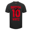 Bayer 04 Leverkusen Wirtz 10 Home Fan Jersey 2023/24 Patches UCL UEFA Foundation (Official Printing)