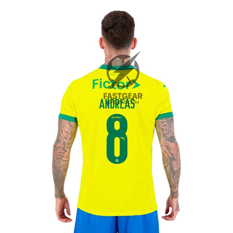 Palmeiras Third Andreas 8 Fan Jersey 2025/26 Official Printing