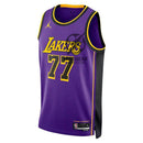 Luka Dončić - Los Angeles Lakers Statement Edition 2024 NBA Jersey - Purple - Unisex