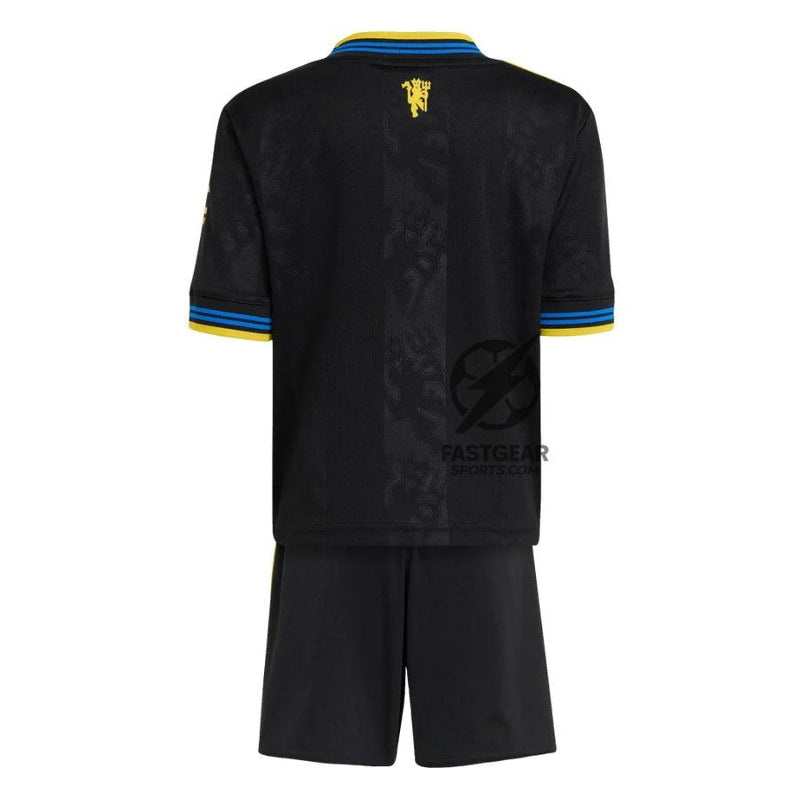 Kids Kit Manchester United Third Fan Jersey 2025/26