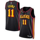 Trae Young Atlanta Hawks 2023 Statement Edition NBA Jersey - Black