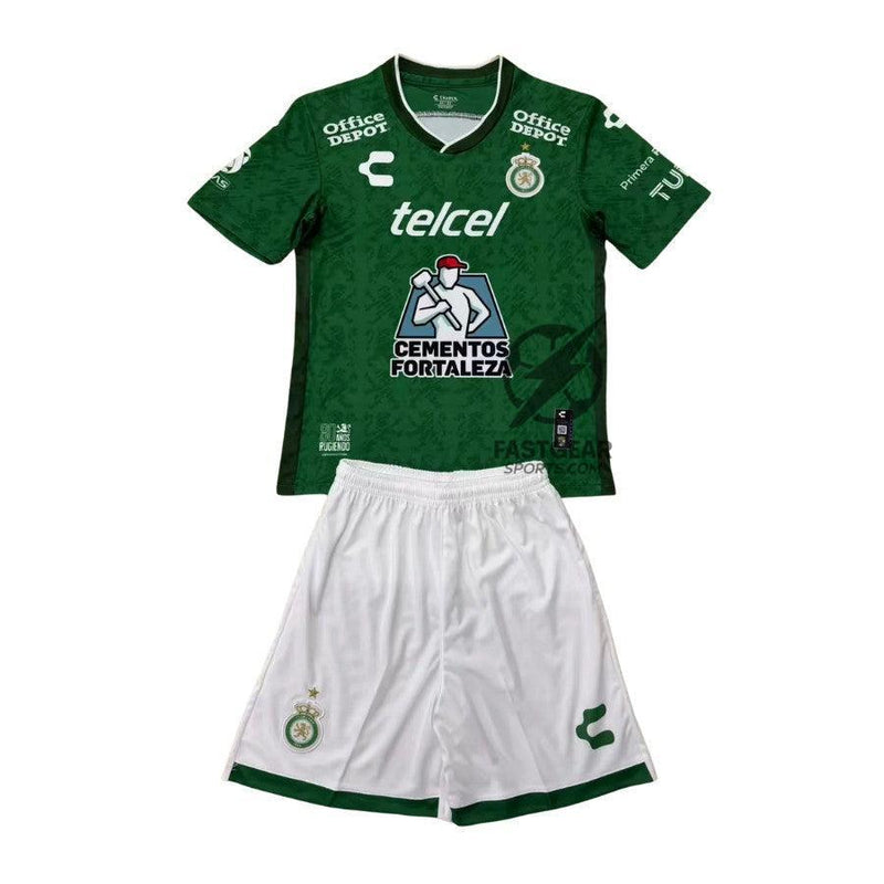 Kids Kit Club León Home Fan Jersey 2024/25