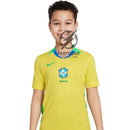 Kids Kit Brazil Home Fan Jersey 2025/26