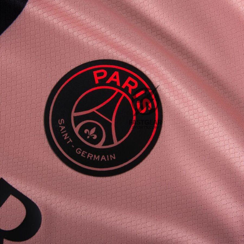 Paris Saint-Germain Barcola 29 Fan Jersey Third Jordan 2023/24 Patches UCL UEFA Foundation (Official Printing)