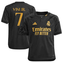 Vini Jr. 7 Real Madrid 2023/24 Third Jersey