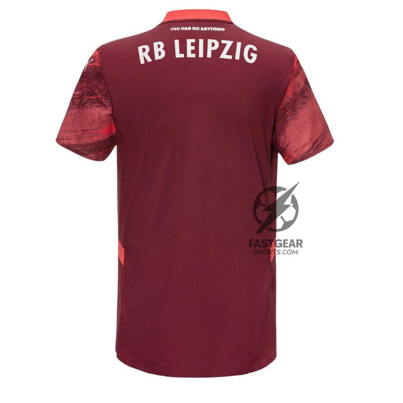 RB Leipzig Fan Jersey Away 2024/25 Patches UCL UEFA Foundation (Official Printing)