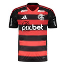 Flamengo Home Fan Jersey 2025/26 Full Sponsor (Official Printing)