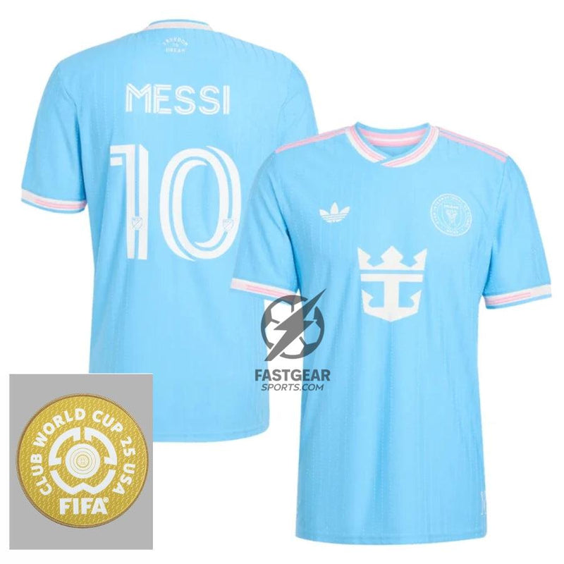 Inter Miami Messi 10 Third Fan Jersey 2025/26 Patch Club World Cup