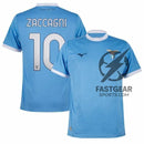 Lazio Home Zaccagni 10 Fan Jersey 2025/26 Official Printing