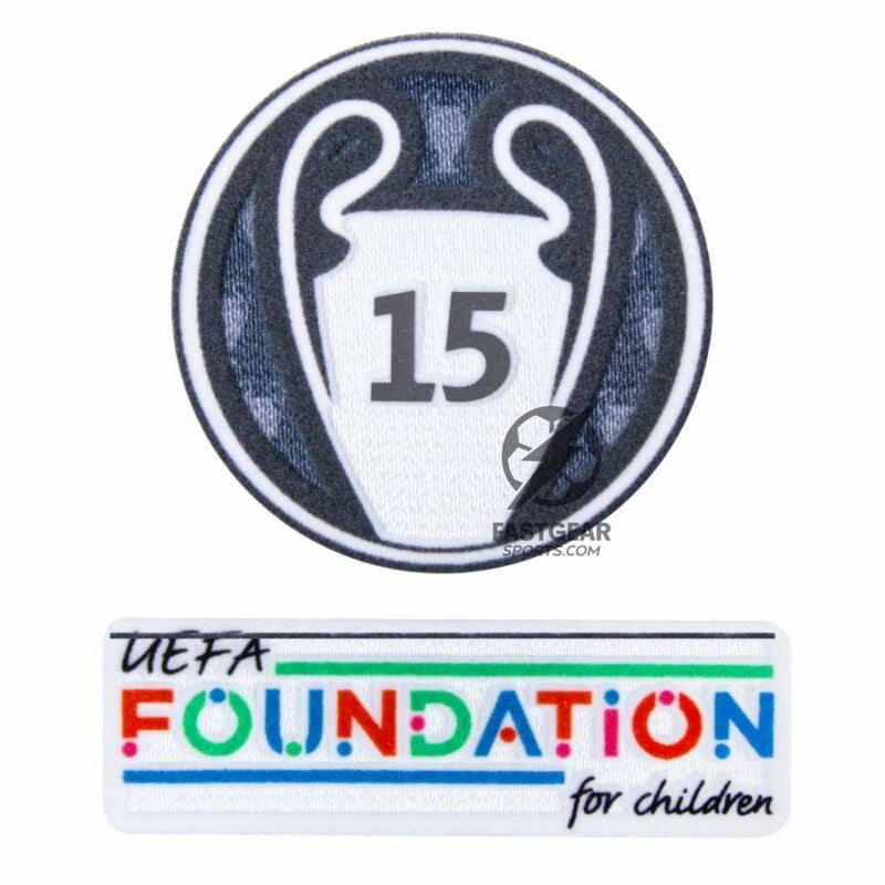 Real Madrid Bellingham 5 Home Fan Jersey Long Sleeve 2024/25 Patches UCL UEFA Foundation (Official Printing)