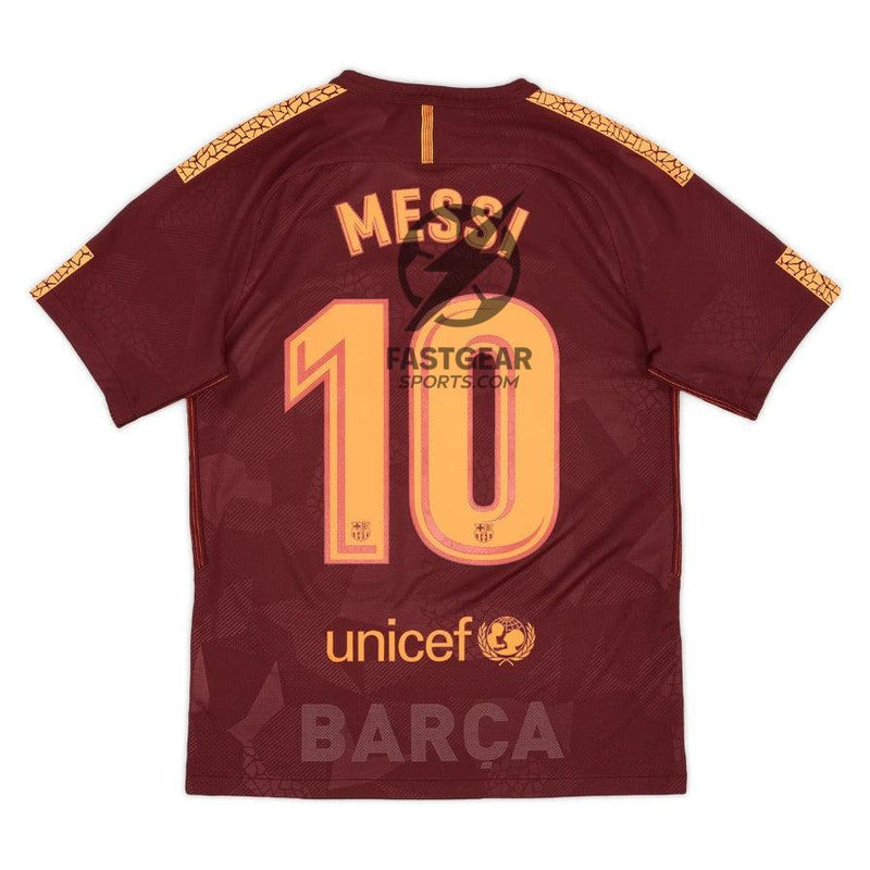 Barcelona Messi 10 Third Retro Jersey 2017/18