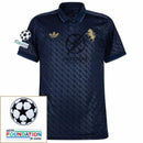 Juventus Vlahovic 9 Third 2024/25 Patches UCL UEFA Foundation (Official Printing)