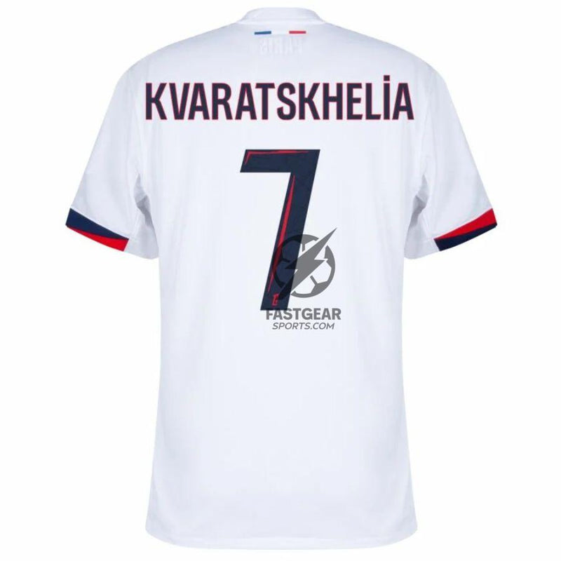 Paris Saint-Germain Fan Jersey Away 2024/25 Patches UCL UEFA Foundation (Official Printing)