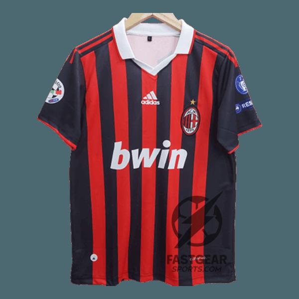 Ac Milan Ronaldinho Embroidery Retrô Jersey  - Collection
