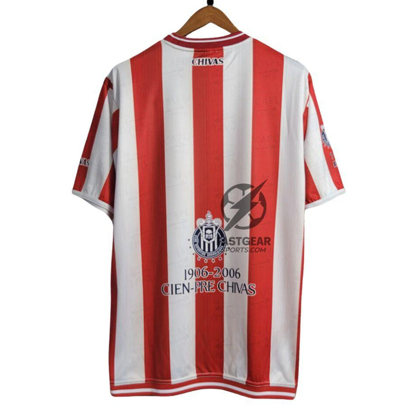 Retro Chivas de Guadalajara Home Fan Jersey Centenary 1906/2006