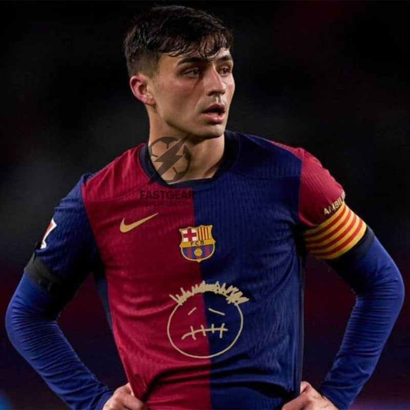Barcelona Travis Scott Home Fan Jersey 2025/26 Special Edition FC Barcelona Collab With Travis Scott