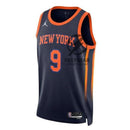 RJ Barrett New York Knicks 2023 NBA Jersey - Statement Edition - Navy