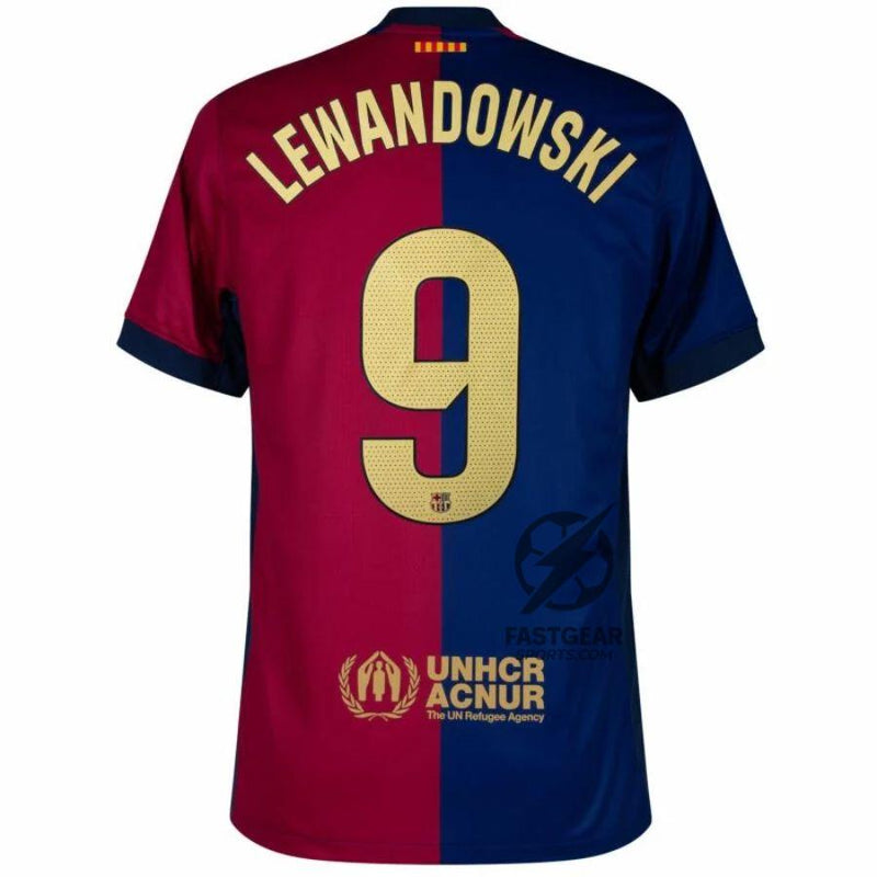 Barcelona Long Sleeve Home Fan Jersey 2024/25