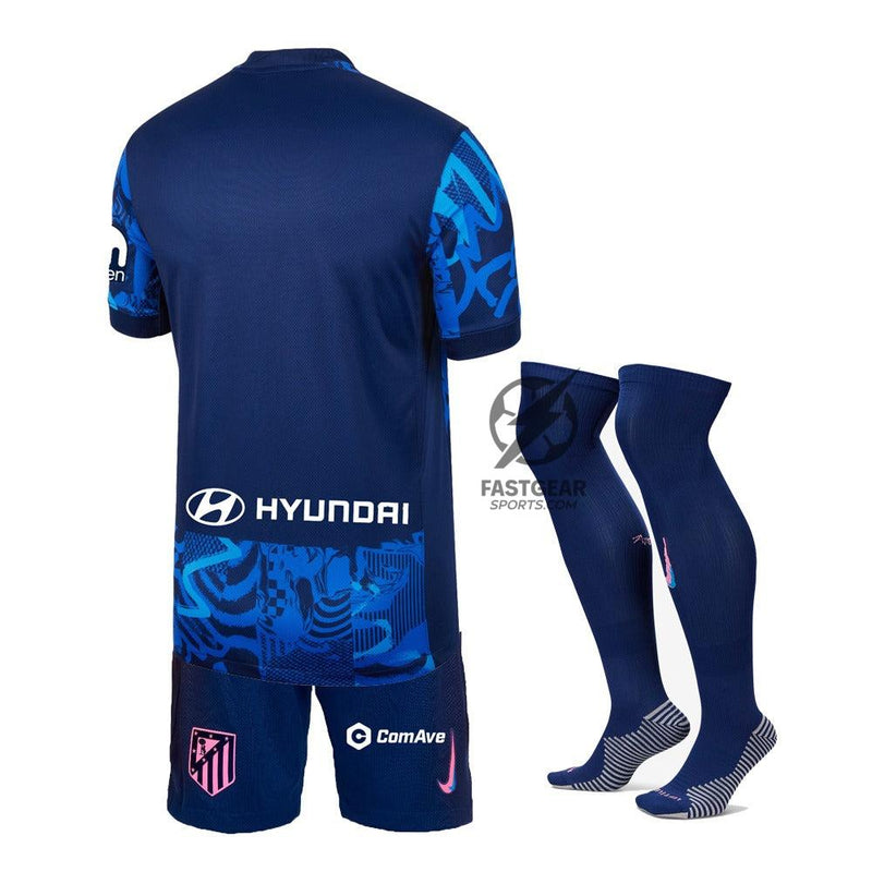 Kids KIT Atlético Madrid Third Jersey 2024/25