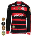 Flamengo Home Long Sleeve Jersey 2024/25