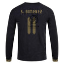 Mexico Santiago Giménez 2025 Special Edition Long Sleeve Authentic Player Third Jersey by adidas