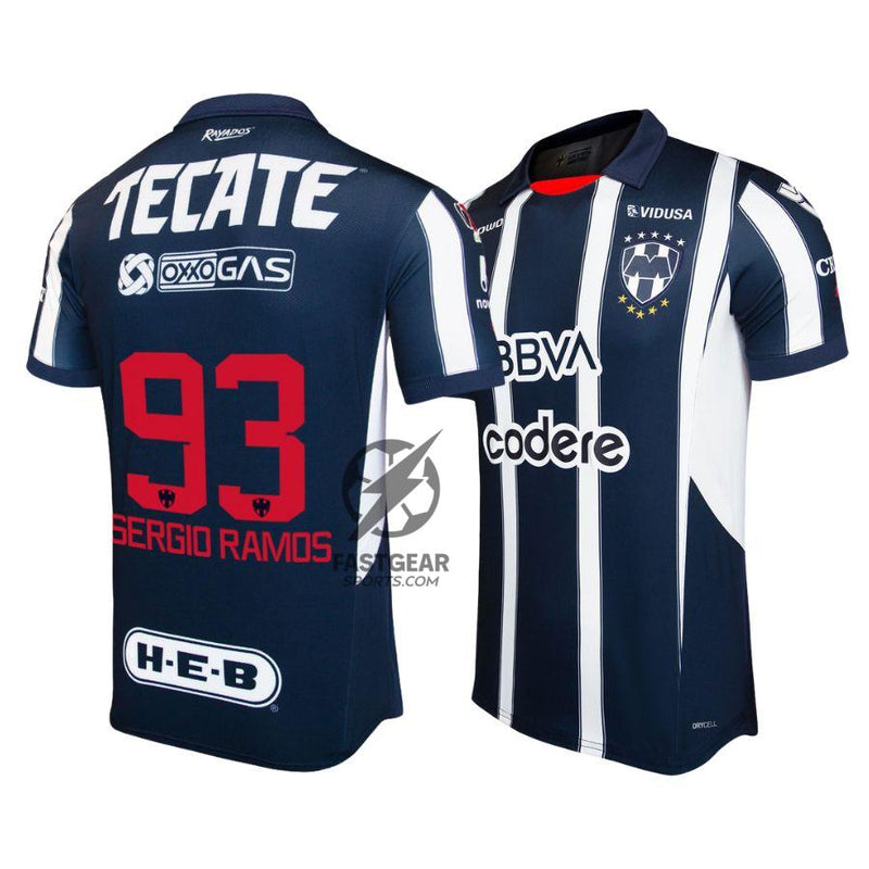 Monterrey Sergio Ramos 93 Home Fan Jersey 2024/25