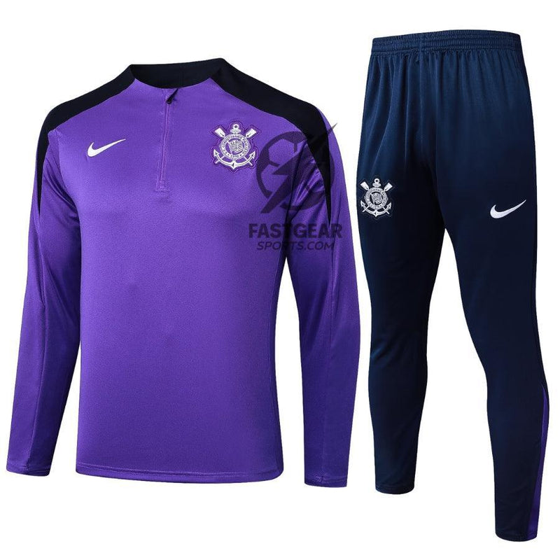 Corinthians Nike 2025/26 Dri-Fit Strike Track Suit Half zipper