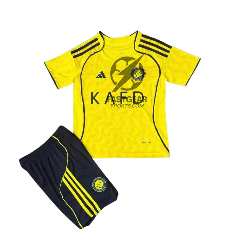 Kids kit Al Nassr Home Fan Jersey 2025/26