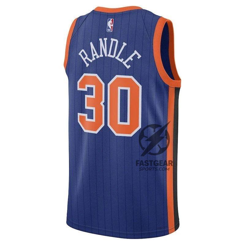 Julius Randle New York Knicks Unisex 23/24 NBA Jersey - Blue - City Edition