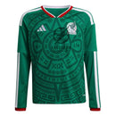 Kids kit Mexico Home Fan Jersey Long Sleeve Shirt 2026 World Cup